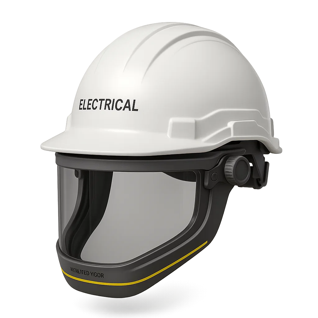 Casque de protection &eacute;lectrique pour habilitation KB0 KH0